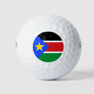 South Sudan Flag Golf Balls
