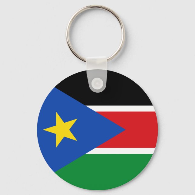 south sudan flag keychain (Front)