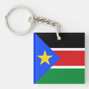 South Sudan Flag Keychain