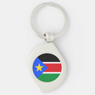 South Sudan Flag Keychain