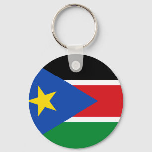 south sudan flag keychain