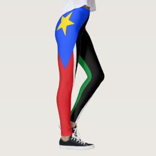 South Sudan Flag Leggings
