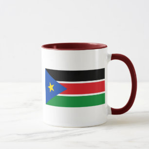 south sudan flag mug