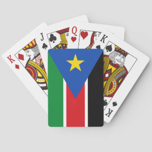South Sudan Flag Playing Cards