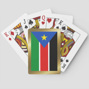 South Sudan Flag Playing Cards
