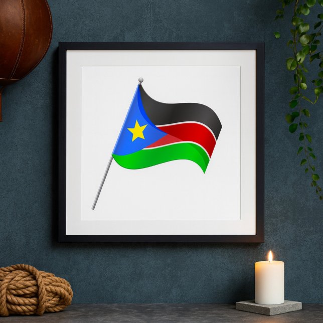 South Sudan Flag Poster (Creator Uploaded)