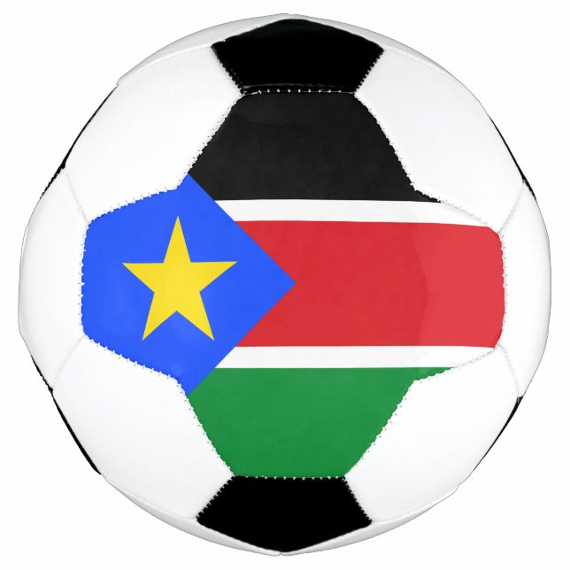 South Sudan Flag Soccer Ball (Front)