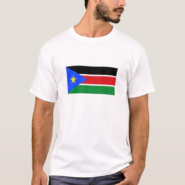 South Sudan Flag T-Shirt (Front)