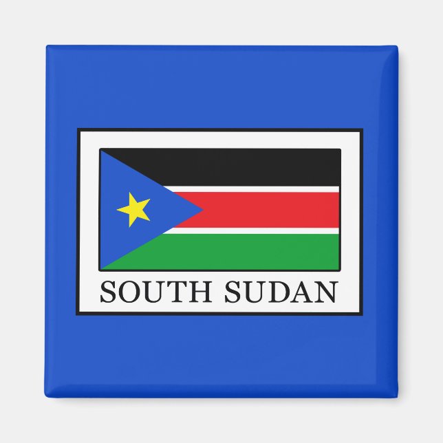 South Sudan Magnet (Front)