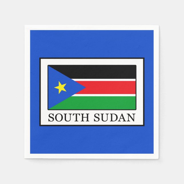 South Sudan Napkin (Front)