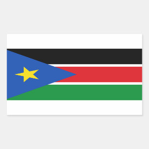 South Sudanese Flag, Flag of South Sudan Sticker