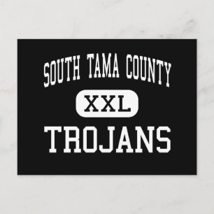 South Tama County - Trojans - High - Tama Iowa Postcard