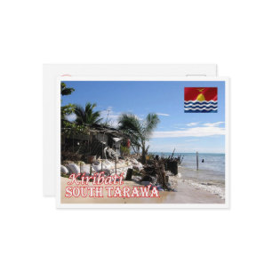 South Tarawa - Kiribati - Panorama - Postcard