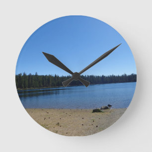 South Twin Lake Round Clock