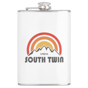 South Twin Mountain New Hampshire Hip Flask