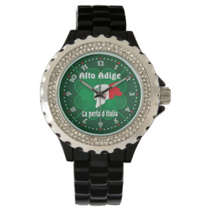 South Tyrol - Alto Adige - Italy - Italia clock Watch