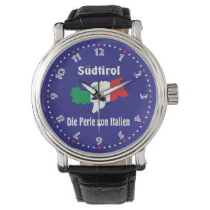 South Tyrol - Alto Adige - Italy - Italia clock Watch