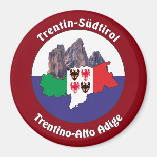 South Tyrol - Alto Adige - Italy - Italia Magnets