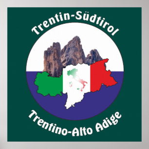 South Tyrol - Alto Adige - Italy - Italia Poster
