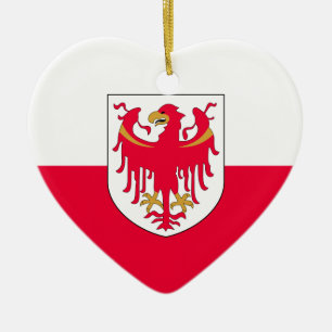 South Tyrol, Italy Ceramic Ornament