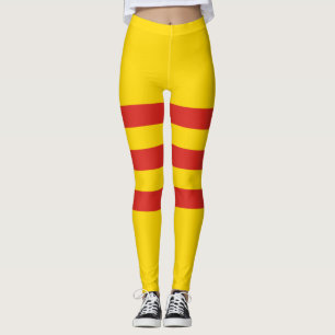 South Vietnamese Vietnam Flag Leggings