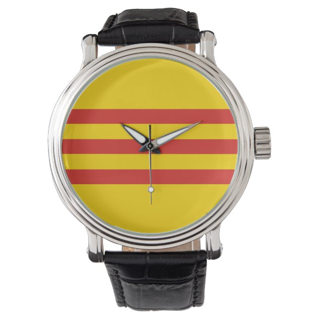 South Vietnamese Vietnam Flag Watch (Front)