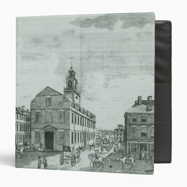 South West View of The Old State House Binder (Front/Inside)