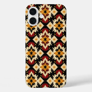 South Western tiled pattern iPhone 16 Plus Case