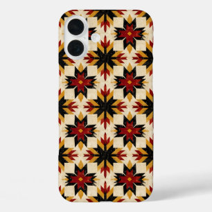 South Western tiled pattern iPhone iPhone 16 Plus Case