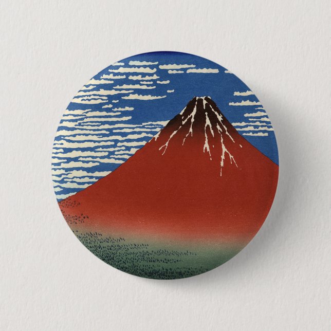 South Wind, Clear Sky 2 Inch Round Button (Front)