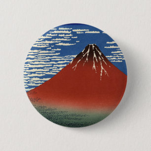 South Wind, Clear Sky 2 Inch Round Button