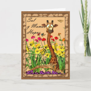 South y Mamau Hapus, Mothers Day Welsh Language ca Card