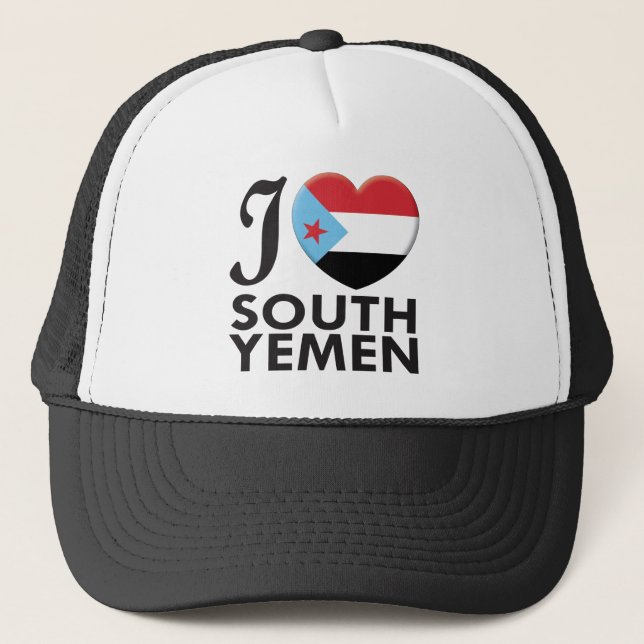 South Yemen Love Trucker Hat (Front)