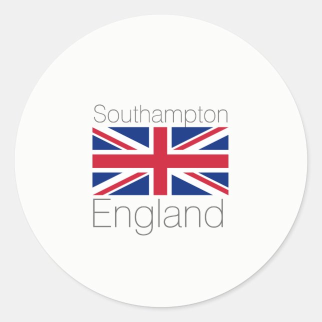 Southampton, England Sticker (Front)