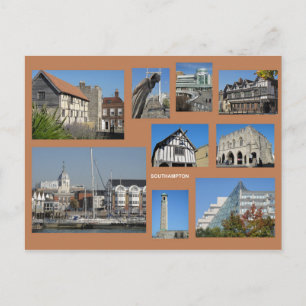 Southampton multi-image postcard