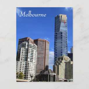 southbank eureka skyline postcard