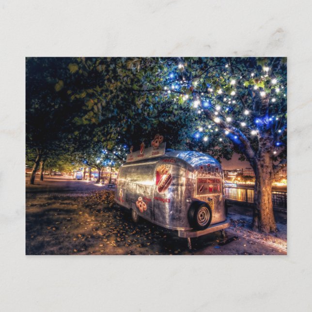 Southbank Food Truck, London Postcard (Front)