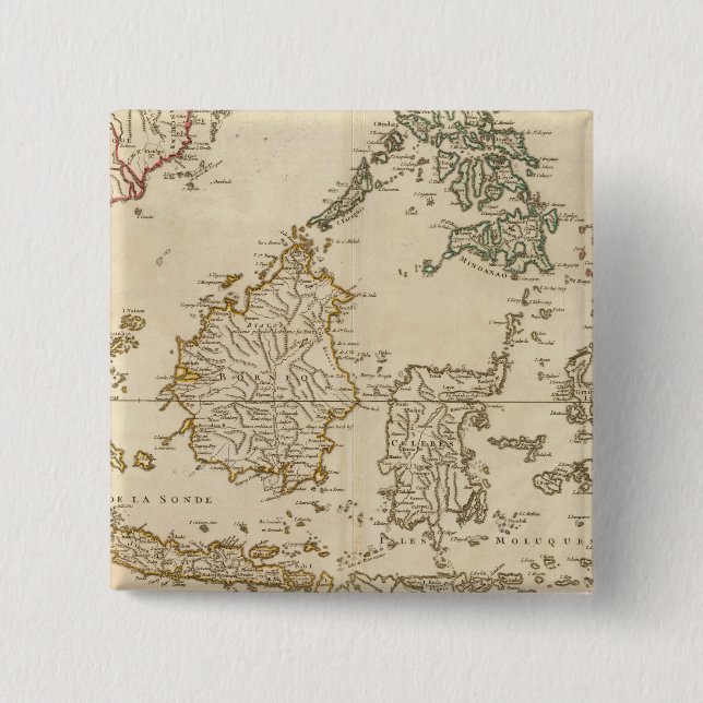 Southeast Asia 3 2 Inch Square Button (Front)