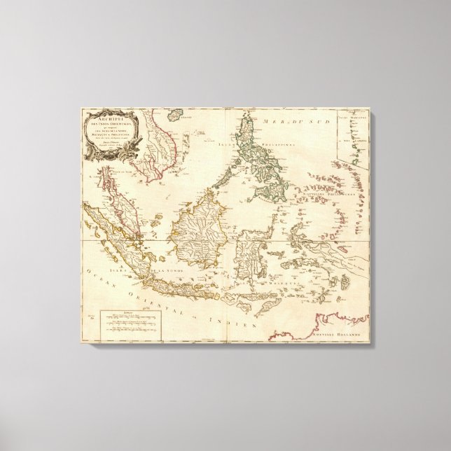 Southeast Asia 3 Canvas Print (Front)