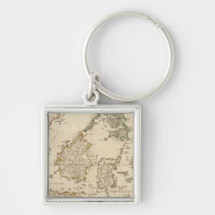 Southeast Asia 3 Keychain