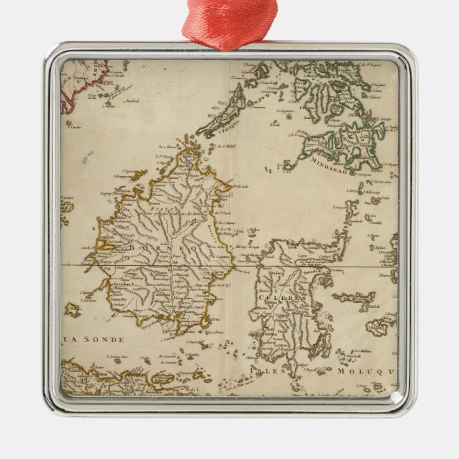 Southeast Asia 3 Metal Ornament (Front)