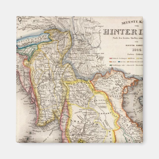 Southeast Asia Magnet (Front)