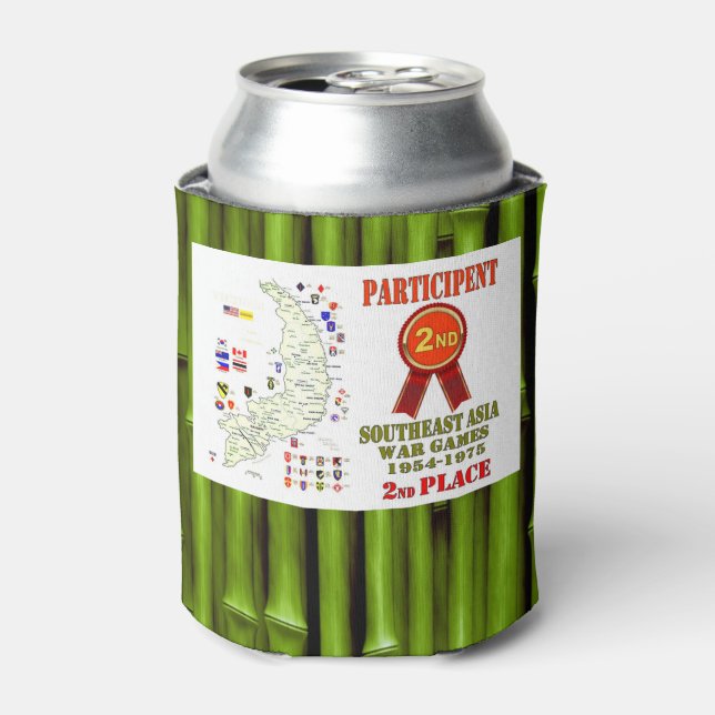 SOUTHEAST ASIA WAR GAMES 2nd PLACE Can Cooler (Can Front)