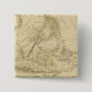 Southeast AsiaIndonesia 2 Inch Square Button