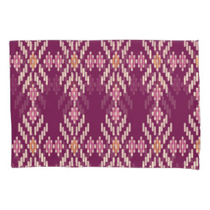 Southeast Asian: Retro Aboriginal Pattern Pillowcase