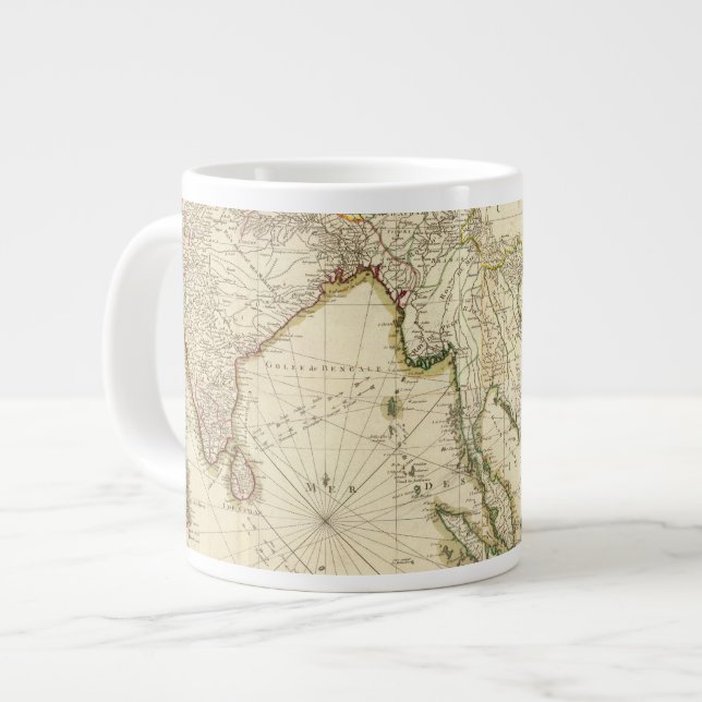 SoutheaSt. India Large Coffee Mug (Front Left)
