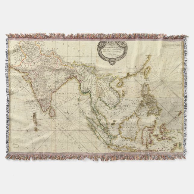 SoutheaSt. India Throw Blanket (Front)