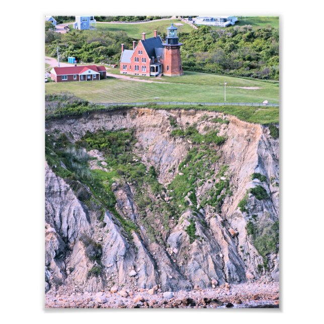 Southeast Lighthouse, Block Island RI Photo Print (Front)