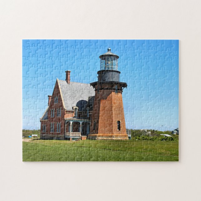 Southeast Lighthouse, Block Island RI Puzzle (Horizontal)