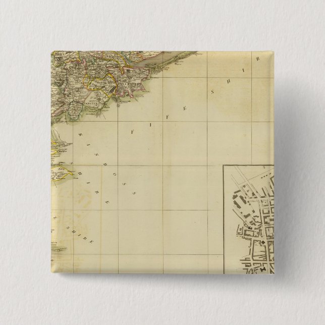 Southeast Perthshire 2 Inch Square Button (Front)